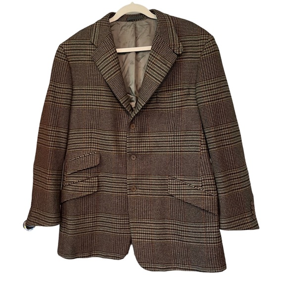 Ralph Lauren Made in England Purple Label 100% Cashmere Sport Coat, Sz 4… - Picture 5 of 13